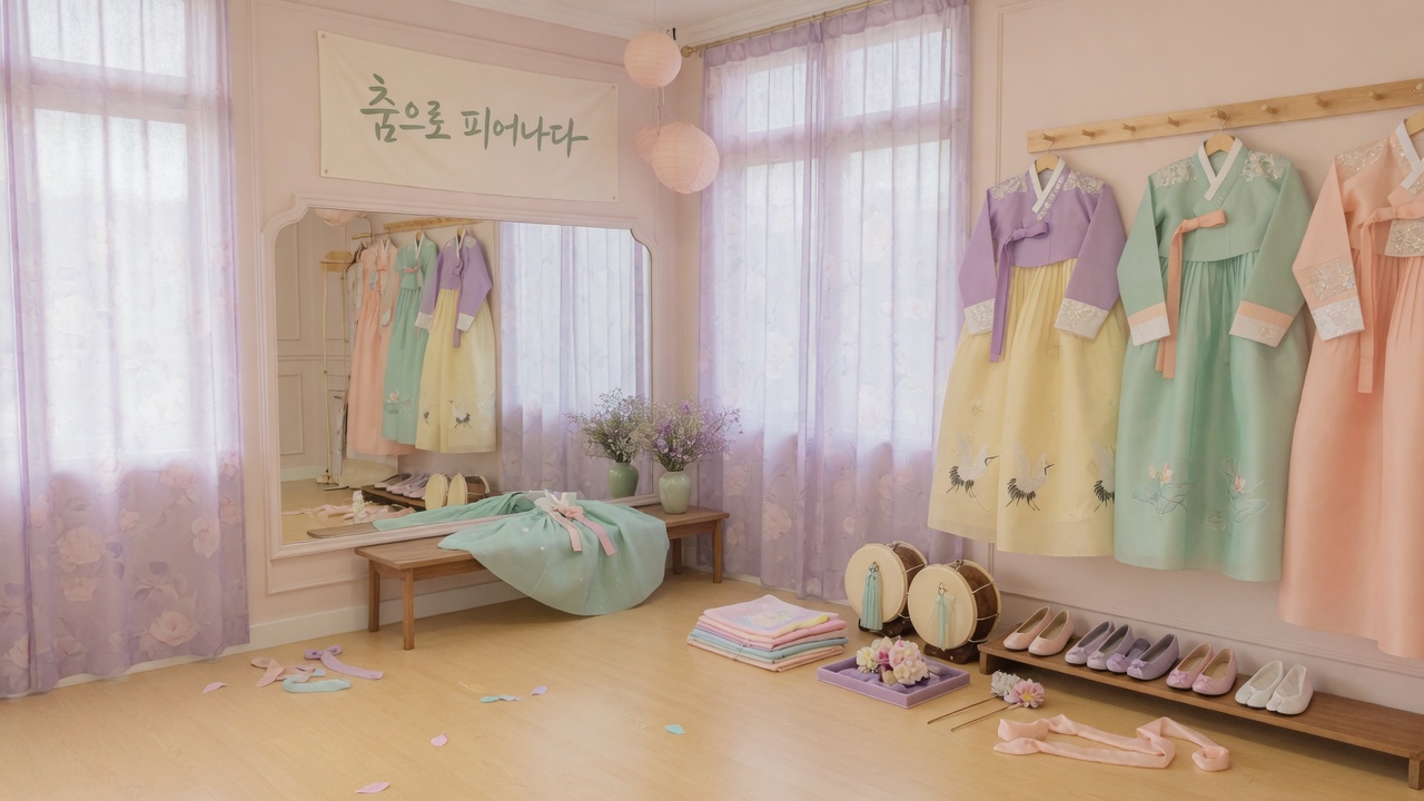 연구회 소품과 공간